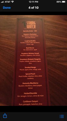 Menu photo 5 Strong Water Chico, CA
