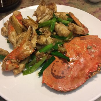 Tao Garden - Under 2 pounds ginger and scallion crab at $15 per pound - Chinese Near Me - Chandler, Arizona Tao Garden - Under 2 pounds ginger and scallion crab at $15 per pound - Chinese Near Me - Chandler, Arizona
