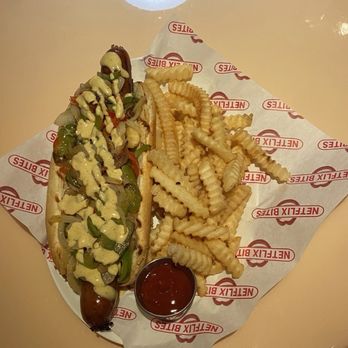 Netflix Bites - Sausage Sando - American Near Me - Las Vegas, Nevada Netflix Bites - Sausage Sando - American Near Me - Las Vegas, Nevada