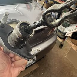 Leaky clutch master cylinder