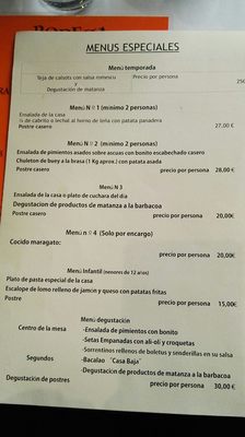 Menu photo 5 Restaurante Bajá Pelegrina, GU Menu photo 5 Restaurante Bajá Pelegrina, GU