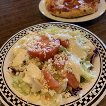 Stuft Pizza - Side salad and a personal, regular crust pepperoni pizza. - Pizza Near Me - Dana Point, California Stuft Pizza - Side salad and a personal, regular crust pepperoni pizza. - Pizza Near Me - Dana Point, California