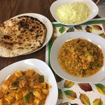 India Cafe - Navratan Korma (my favorite vegetarian dish) and Paneer Masala (Cheese with garlic and herbs in a tomato cream sauce) - Indian Near Me - Ypsilanti, Michigan India Cafe - Navratan Korma (my favorite vegetarian dish) and Paneer Masala (Cheese with garlic and herbs in a tomato cream sauce) - Indian Near Me - Ypsilanti, Michigan
