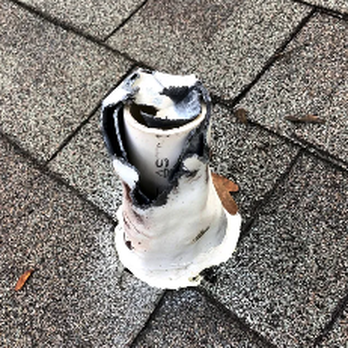 Wise Owl Plus - Rodent damaged Vent Stacks cause water leaks and damage to your roof. - Pest Control Near Me - Tampa, Florida