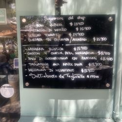 In Pasta - Today's menu