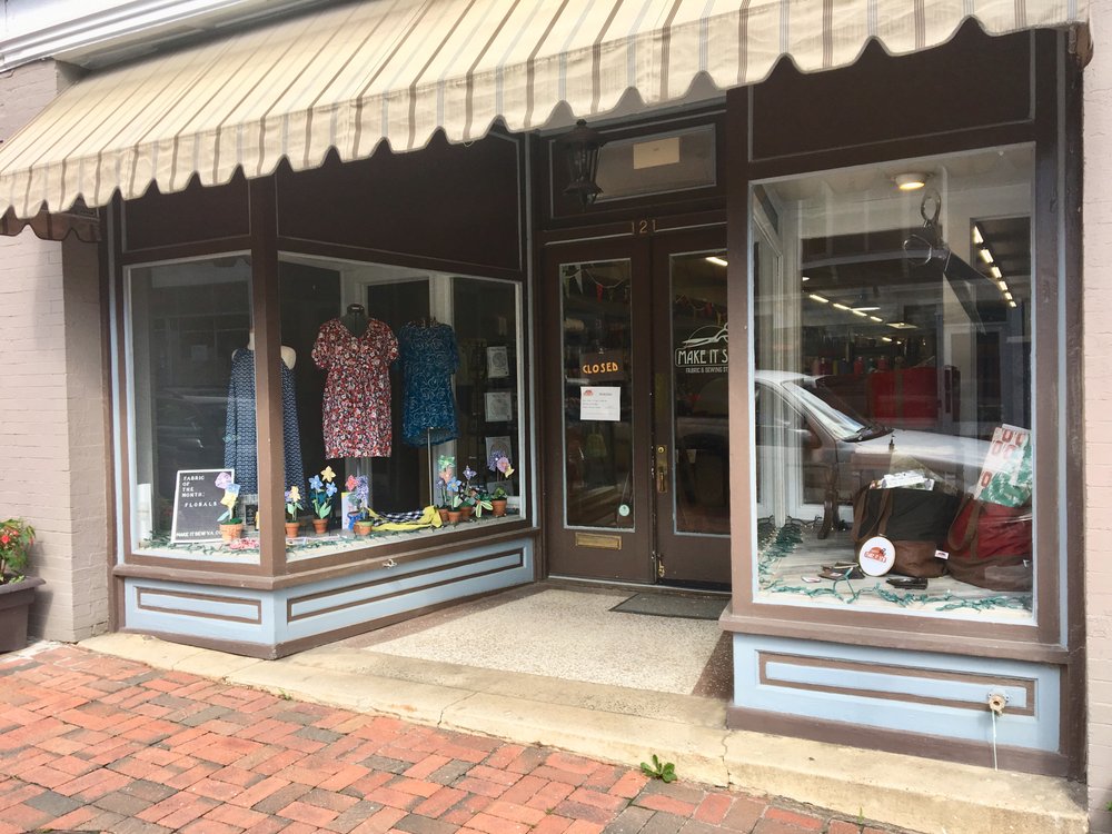 MAKE IT SEW 121 S Main St, Lexington, Virginia Fabric Stores