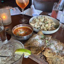 Avalon Bistro and Bar - Eggplant chips and flash fried cauliflower