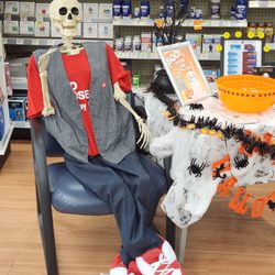 Walgreens - The pharmacy is ready for Halloween. LOL