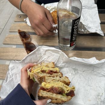 Alessio's Cafe | Gelato | Pizza - Sourdough breakfast Egg Sandwich with Meat - Cafes Near Me - Hoboken, New Jersey Alessio's Cafe | Gelato | Pizza - Sourdough breakfast Egg Sandwich with Meat - Cafes Near Me - Hoboken, New Jersey