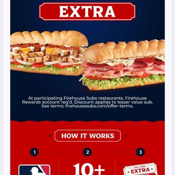 Firehouse Subs - Recent on-line special - Sandwiches Near Me - Weston, Florida Firehouse Subs - Recent on-line special - Sandwiches Near Me - Weston, Florida
