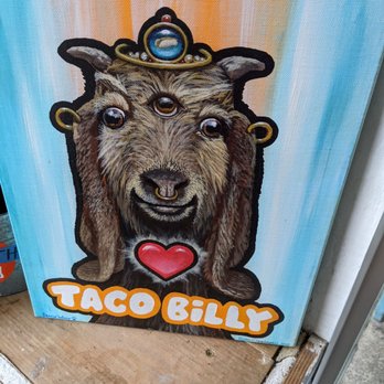 Taco Billy - a painting of a bear with a heart - Breakfast & Brunch Near Me - Asheville, North Carolina Taco Billy - a painting of a bear with a heart - Breakfast & Brunch Near Me - Asheville, North Carolina