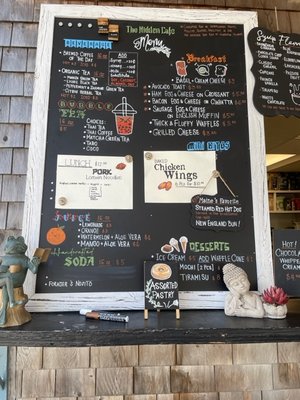Menu photo 2 The Hidden Cafe Arundel, ME Menu photo 2 The Hidden Cafe Arundel, ME