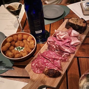 Madera - salume board and truffle tator tots - New American Near Me - Menlo Park, California