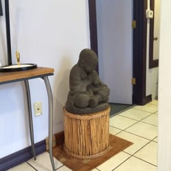 Buddha in the waiting area