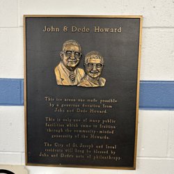 John & Dede Howard Ice Arena - Thank you, John & Dede.