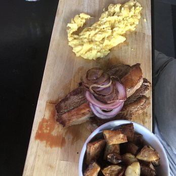 Cafe Papillon - Breakfast Eggs 3 Any Style, Baguette, 2 Bacon, and Homestyle Potatoes - Coffee & Tea Near Me - Miami, Florida Cafe Papillon - Breakfast Eggs 3 Any Style, Baguette, 2 Bacon, and Homestyle Potatoes - Coffee & Tea Near Me - Miami, Florida