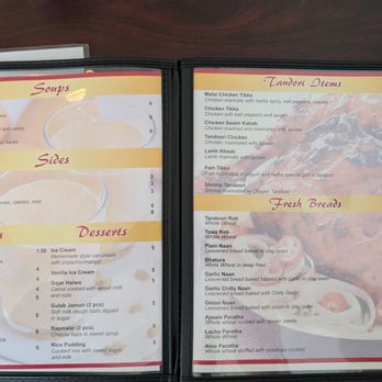 Rk Indian Food - Menu 9/25 - Indian Near Me - Westminster, California