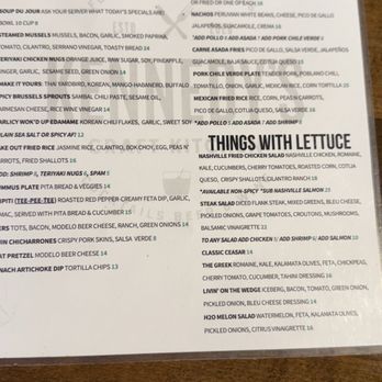 Kennedy's Craft Kitchen & Cocktails - menu 3/4 - Cocktail Bars Near Me - Long Beach, California Kennedy's Craft Kitchen & Cocktails - menu 3/4 - Cocktail Bars Near Me - Long Beach, California