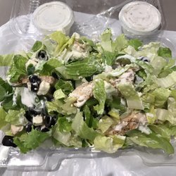 Fresh Healthy Cafe - "Mediterranean Salad" I think not.