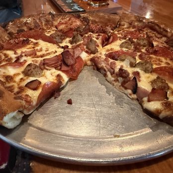 Bull Island Brewing - Meat lovers pizza - Brewpubs Near Me - Hampton, Virginia Bull Island Brewing - Meat lovers pizza - Brewpubs Near Me - Hampton, Virginia