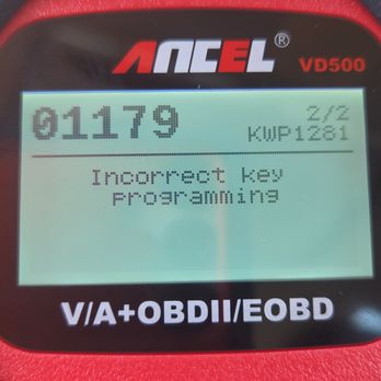Auburn Safe & Lock - Diagnostic tool showing the key was not programmed. - Keys & Locksmiths Near Me - Auburn, Washington Auburn Safe & Lock - Diagnostic tool showing the key was not programmed. - Keys & Locksmiths Near Me - Auburn, Washington