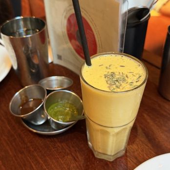 Dishoom - Mango & fennel lassi - Indian Near Me - London, XGL Dishoom - Mango & fennel lassi - Indian Near Me - London, XGL