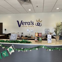 Vera's Posh Paws - The check in/out desk