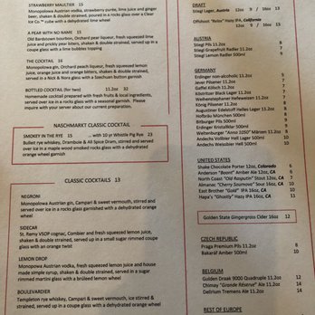 Naschmarkt - Campbell - Dinner menu - Austrian Near Me - Campbell, California