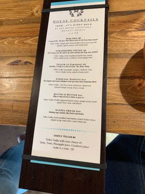 Menu photo 5 Safe House Distilling Albuquerque, NM