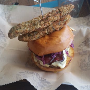 Bareburger - Cobble Hill - Great garnish and bun bland flavor - Burgers Near Me - Brooklyn, New York Bareburger - Cobble Hill - Great garnish and bun bland flavor - Burgers Near Me - Brooklyn, New York