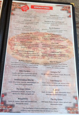 Menu photo 2 Ziggy's Pizza Sunapee, NH Menu photo 2 Ziggy's Pizza Sunapee, NH