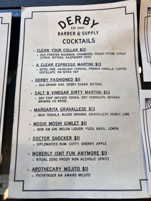 Menu photo 3 Derby Barber and Supply Reno, NV Menu photo 3 Derby Barber and Supply Reno, NV