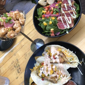 Down the Hatch Maui - Lava Lava Shrimp Local Fish Tacos Grilled Fish Salad - Seafood Near Me - Lahaina, Hawaii Down the Hatch Maui - Lava Lava Shrimp Local Fish Tacos Grilled Fish Salad - Seafood Near Me - Lahaina, Hawaii