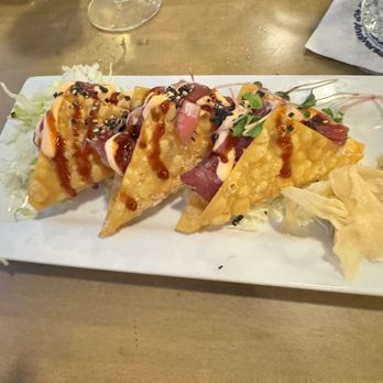 Brennecke's Beach Broiler - Raw Ahi Poke Tacos - Seafood Near Me - Koloa, Hawaii Brennecke's Beach Broiler - Raw Ahi Poke Tacos - Seafood Near Me - Koloa, Hawaii