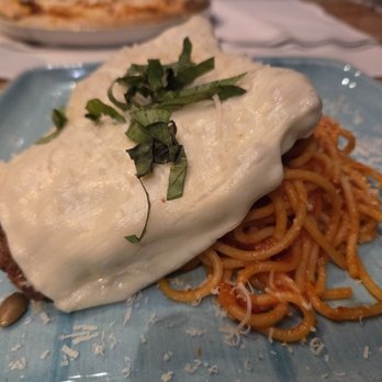 Cork & Pig Tavern - Chicken parmesan. Average tasting. - New American Near Me - Abilene, Texas
