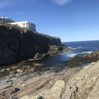 Cliff House - Just sat outside to sit on some rocks and relax - Resorts Near Me - Cape Neddick, Maine