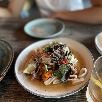 Reckless Noodle House - Squid Larb - Bars Near Me - Seattle, Washington
