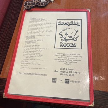 Dumpling House - Beverages, desserts, etc - Pan Asian Near Me - Sacramento, California Dumpling House - Beverages, desserts, etc - Pan Asian Near Me - Sacramento, California