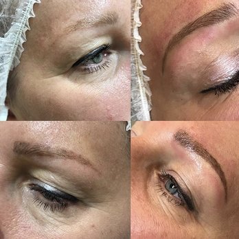 Mina's Salon - Microblading before and after - Nail Salons Near Me - Montreal, Quebec