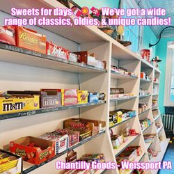 Sweets for days We've got a wide range of classics, oldies, & unique candies!