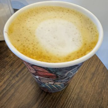 Padoca Cafe - Golden Milk Latte - Tumeric, sweeten with dates, w/ shot of espresso. - Coffee & Tea Near Me - San Francisco, California