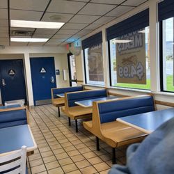 Clean dining area