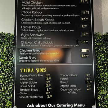 Maiwand Grill - Menu - Afghan Near Me - Baltimore, Maryland Maiwand Grill - Menu - Afghan Near Me - Baltimore, Maryland