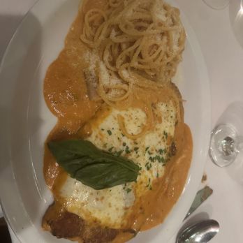 Il Cortile - Vodka Chicken Parmigiana - Italian Near Me - New York, New York Il Cortile - Vodka Chicken Parmigiana - Italian Near Me - New York, New York