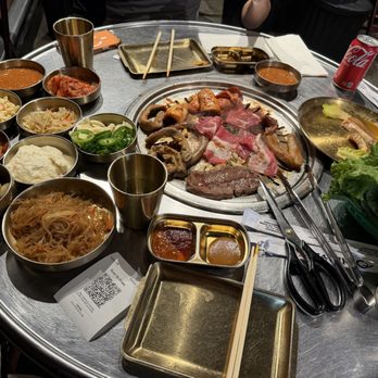 yakiniQ SJ - All the proteins and side dishes. Yummy - Korean Near Me - San Jose, California yakiniQ SJ - All the proteins and side dishes. Yummy - Korean Near Me - San Jose, California