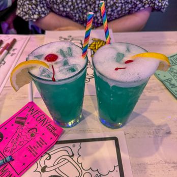 Tattooed Mom - The iconic We Gay cocktail for Pride during Sunday craft night - Vegan Near Me - Philadelphia, Pennsylvania Tattooed Mom - The iconic We Gay cocktail for Pride during Sunday craft night - Vegan Near Me - Philadelphia, Pennsylvania