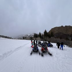 Pit stop for photos