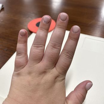 AT Elle Nails - This was supposed to be a natural dip. - Nail Salons Near Me - Phoenix, Arizona