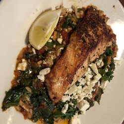 O'Charley's Restaurant & Bar - O'Charley's; Cookeville, TN: Salmon, Kale, Quinoa