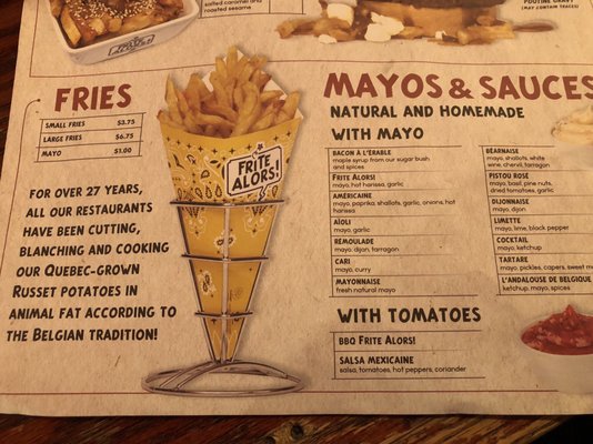Menu photo 2 Frite Alors Montreal, QC